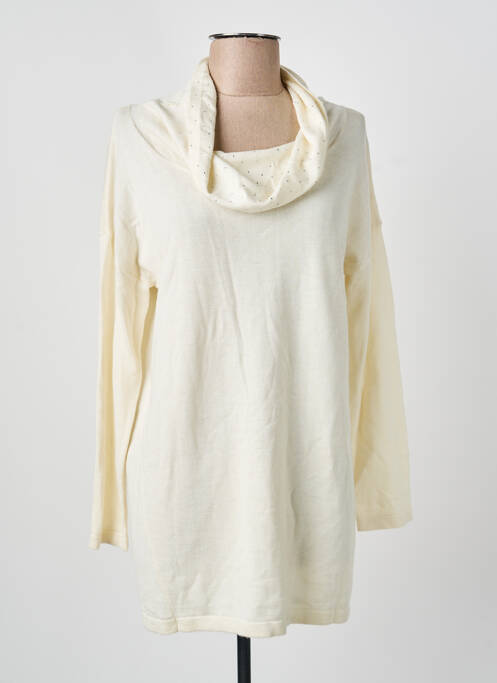 Tunică mâneci lungi bej ANANKE femeie