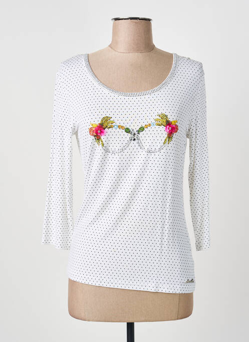 Tricou alb ANANKE femeie