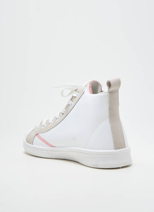 Adidași țesătură țesătură cu sclipici toc plat până la 3 cm alb HEINE femme