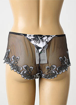 Shorty broderie negru LOUISA BRACQ femeie