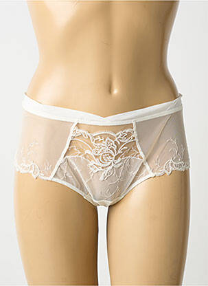 Shorty broderie alb LISE CHARMEL femeie