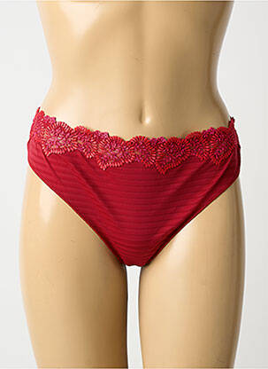 Tanga elasticitate roșu LOUISA BRACQ femeie