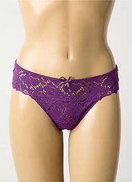 Tanga elasticitate violet LINGADORE femme