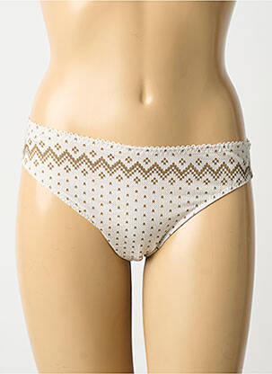 Chilot elasticitate alb ANTIGEL femme