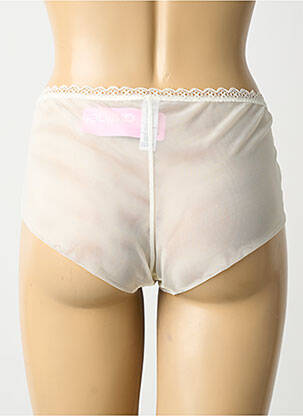 Shorty broderie alb ANTIGEL femeie