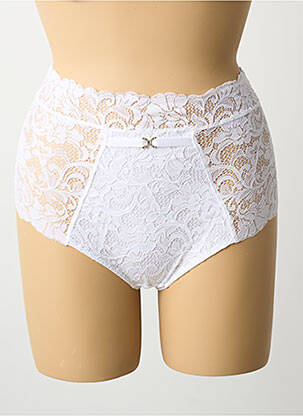Chilot cu talie înaltă țesătură dantelă alb AUBADE femme
