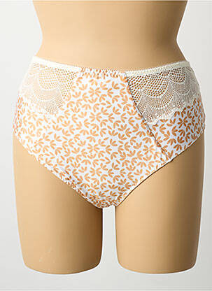 Chilot cu talie înaltă elasticitate alb ANTIGEL femme