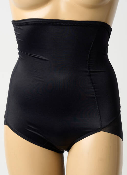 Chilot modelator țesătură poplin negru JANIRA femme