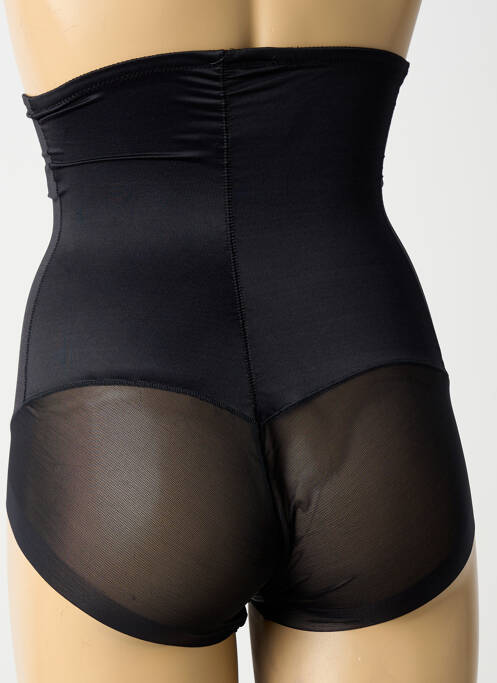 Chilot modelator țesătură poplin negru JANIRA femme