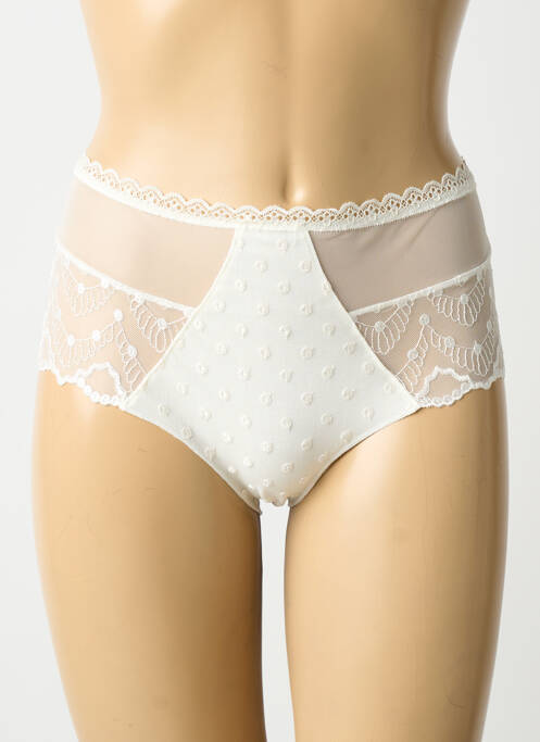 Shorty ușoară și transparentă alb ANTIGEL femme