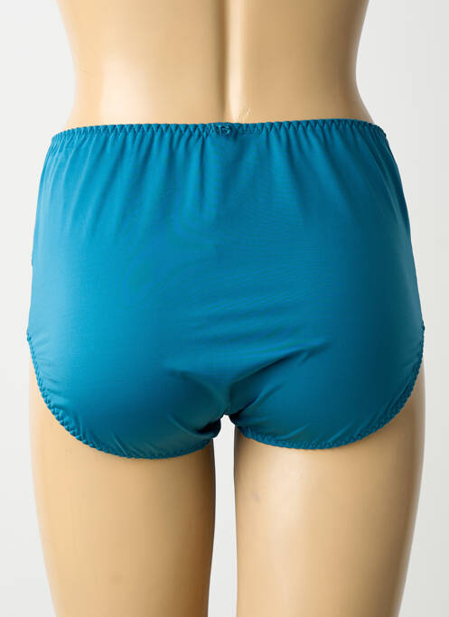 Chilot țesătură satinată albastru LOUISA BRACQ femme