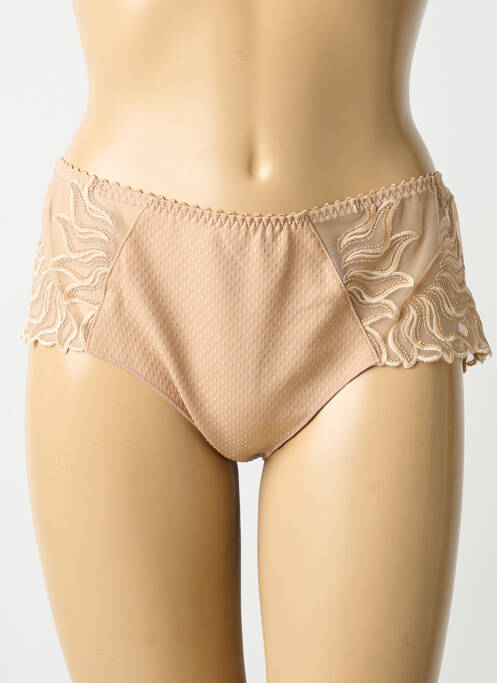 Shorty țesătură satinată piele LOUISA BRACQ femme