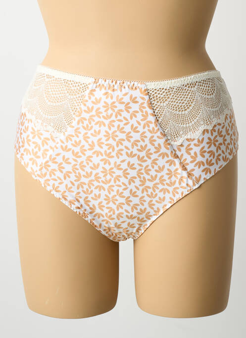 Chilot cu talie înaltă elasticitate alb ANTIGEL femme