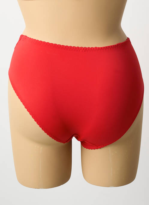 Chilot cu talie înaltă elasticitate roșu PIEGE femme