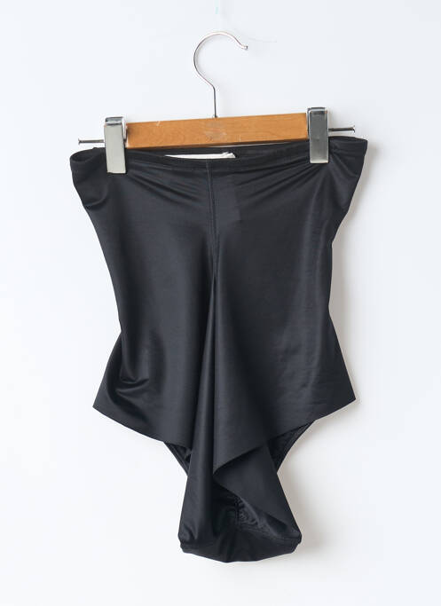 Chilot modelator țesătură poplin negru JANIRA femme