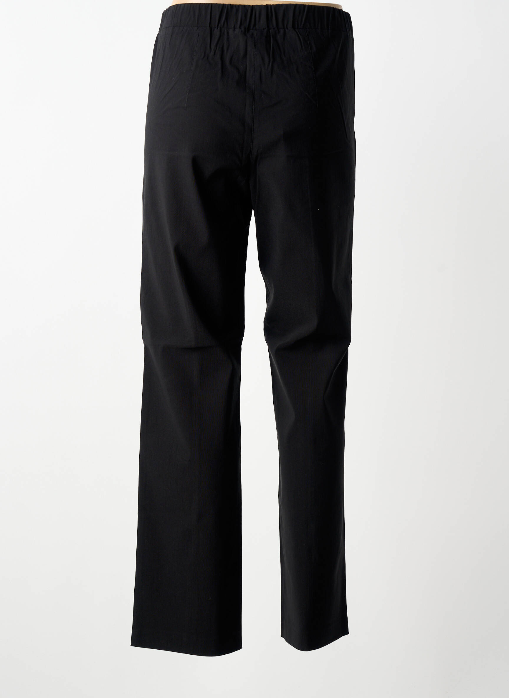 Pantalon drept elasticitate mărime normală negru SHEEGO femeie