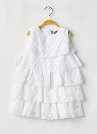 Rochie midi fără mâneci fără mâneci alb BOBOLI fille