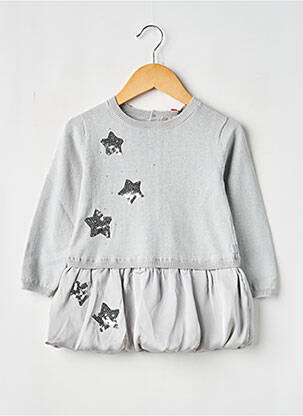 Rochie midi gri BOBOLI fată