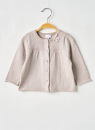 Vestă cu mâneci lungi argintiu COUDEMAIL fată