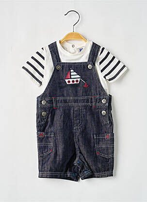 Set pantaloni albastru ELLE EST OU LA MER băiat