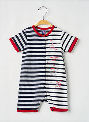 Salopetă-pantalon albastru ELLE EST OU LA MER băiat