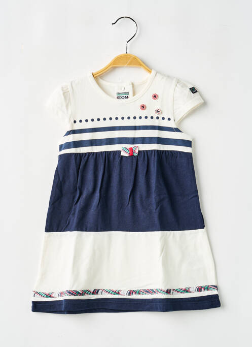 Rochie midi albastru ELLE EST OU LA MER fată