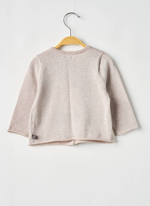 Vestă cu mâneci lungi argintiu COUDEMAIL fată