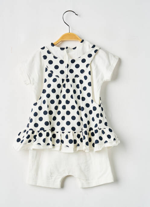 Salopetă-pantalon albastru ELLE EST OU LA MER fată