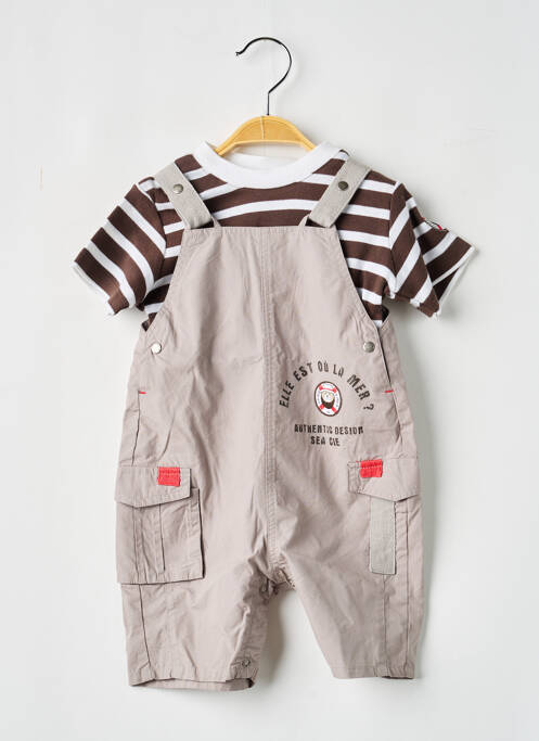 Set pantaloni maro ELLE EST OU LA MER băiat