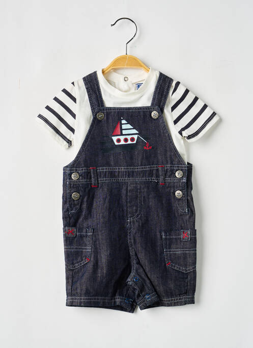 Set pantaloni albastru ELLE EST OU LA MER băiat