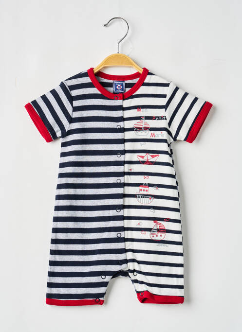 Salopetă-pantalon albastru ELLE EST OU LA MER băiat