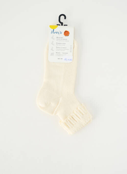 Șosete elasticitate bej PERRIN fille