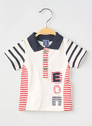 Polo albastru ELLE EST OU LA MER băiat