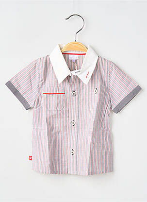 Cămașă cu mâneci scurte gri COUD1 băiat