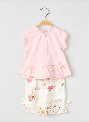 Set pantaloni talie elastică roz LAPIN BLEU băiat