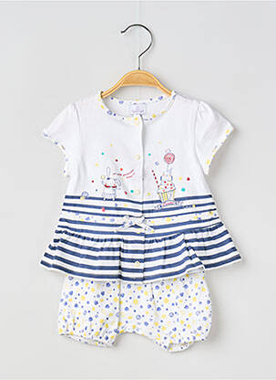 Set pantaloni alb COUDEMAIL fată