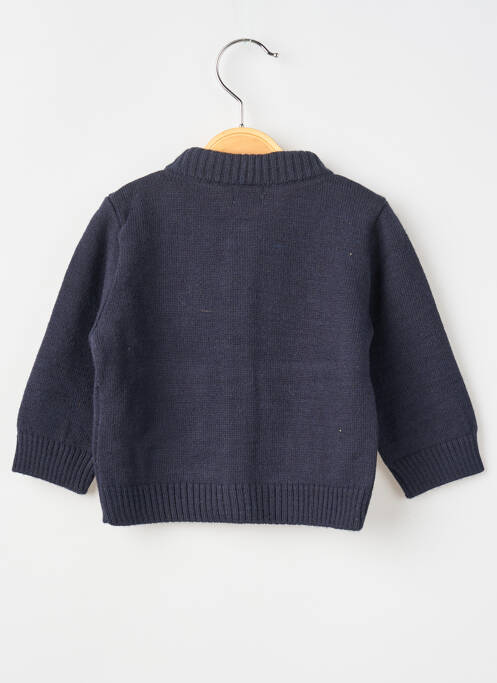 Vestă cu mâneci lungi albastru COUDEMAIL băiat