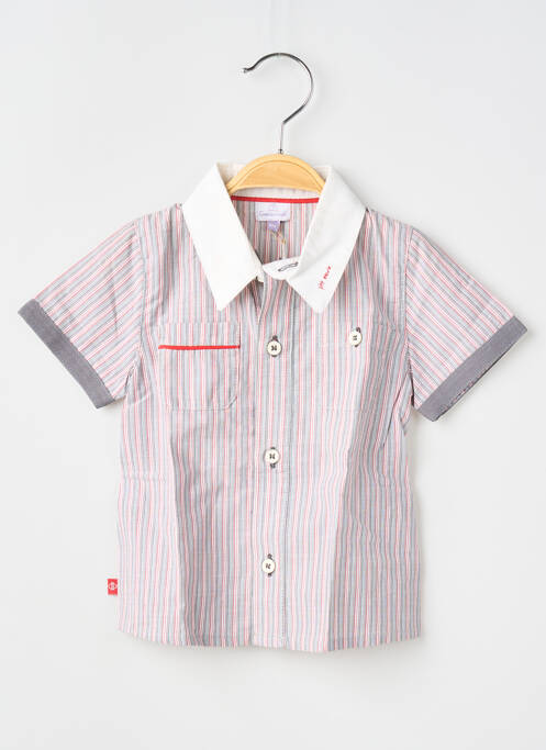 Cămașă cu mâneci scurte gri COUD1 băiat