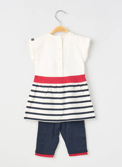 Set pantaloni albastru ELLE EST OU LA MER fată