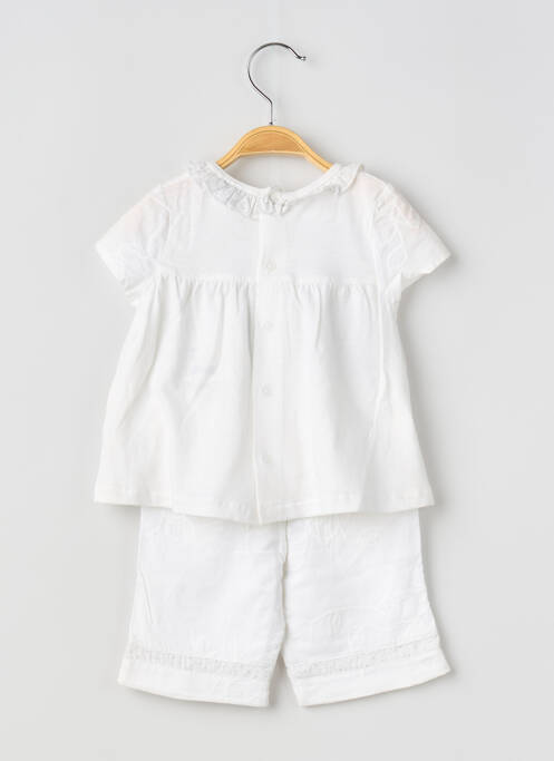 Set pantaloni alb COUDEMAIL fată