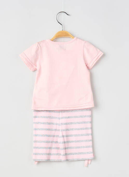 Set pantaloni roz ELLE EST OU LA MER fată