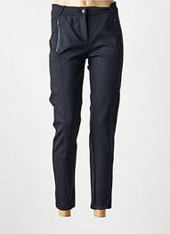 Pantalon 7/8 elasticitate mărime normală albastru ANNA MONTANA femme