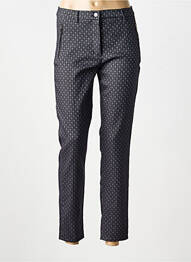 Pantalon slim țesătură poplin mărime normală negru BETTY BARCLAY femme