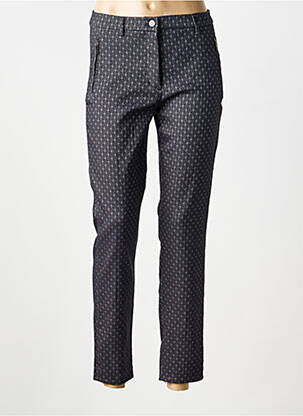 Pantalon slim țesătură poplin mărime normală negru BETTY BARCLAY femme