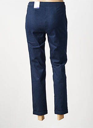 Pantalon 7/8 elasticitate mărime normală albastru FRANK WALDER femeie