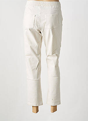Pantalon 7/8 talie elastică mărime normală bej MERI & ESCA femeie