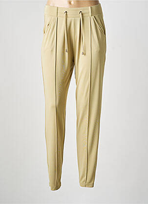 Pantalon slim talie elastică mărime normală verde ANANKE femme