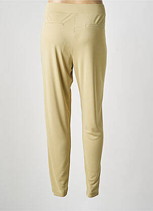 Pantalon slim talie elastică mărime normală verde ANANKE femeie