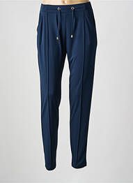 Pantalon slim talie elastică mărime normală albastru ANANKE femme