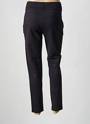 Pantalon slim talie elastică mărime normală negru ANNA MONTANA femeie